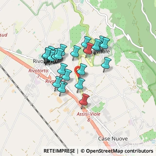 Mappa Via Trifone Benzi, 06081 Assisi PG, Italia (0.77857)