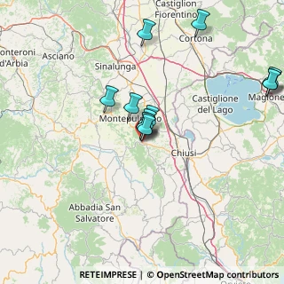 Mappa Viale G. Baccelli, 53042 Chianciano Terme SI, Italia (17.34385)