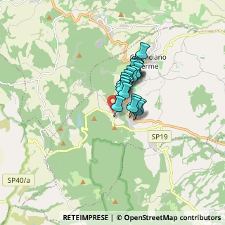 Mappa Via Le Piane, 53042 Chianciano Terme SI, Italia (1.0435)