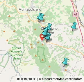 Mappa Via Le Piane, 53042 Chianciano Terme SI, Italia (2.42273)