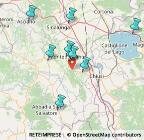 Mappa Via Le Piane, 53042 Chianciano Terme SI, Italia (23.29083)