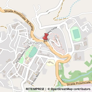 Mappa Via Don Giovanni Minzoni, 96, 62028 Sarnano, Macerata (Marche)
