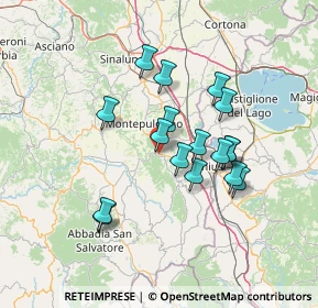 Mappa Via Giuseppe Verdi, 53042 Chianciano Terme SI, Italia (12.27471)