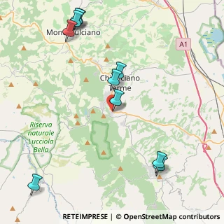 Mappa Via Giuseppe Verdi, 53042 Chianciano Terme SI, Italia (5.76909)