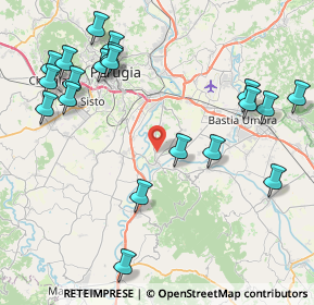 Mappa 06089 Torgiano PG, Italia (10.4295)