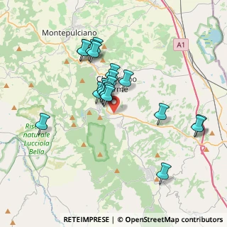 Mappa Strada di Chiusi, 53042 Chianciano Terme SI, Italia (3.357)