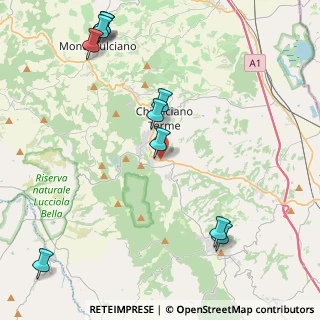 Mappa Str. di Chiusi, 53042 Chianciano Terme SI, Italia (5.83727)