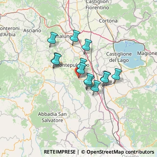 Mappa Via Giacomo Leopardi, 53042 Chianciano Terme SI, Italia (10.38308)