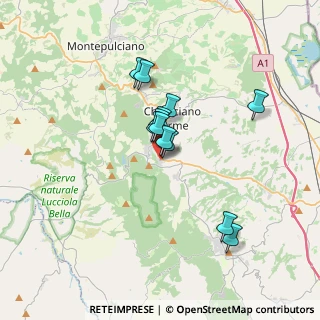Mappa Via Giacomo Leopardi, 53042 Chianciano Terme SI, Italia (2.72583)