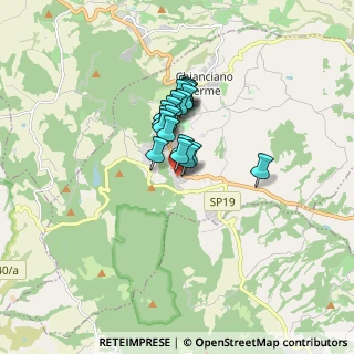 Mappa Via Giacomo Leopardi, 53042 Chianciano Terme SI, Italia (1.074)