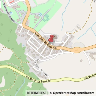 Mappa Viale G. Baccelli, 141, 53042 Chianciano Terme, Siena (Toscana)