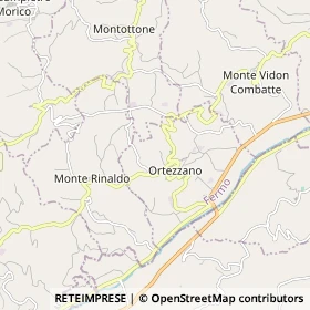 Mappa Ortezzano