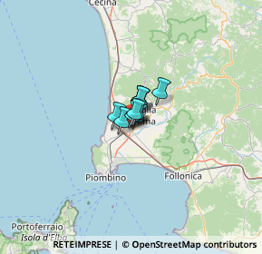 Mappa Via A. Gualersi, 57021 Campiglia Marittima LI, Italia (16.68846)