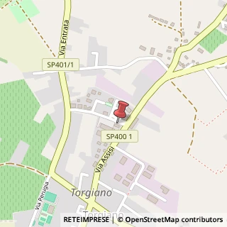 Mappa Via Martiri dei Lager, 3, 06089 Torgiano, Perugia (Umbria)