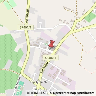 Mappa Via Subasio, 2A, 06089 Torgiano, Perugia (Umbria)