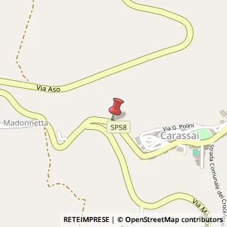 Mappa Via XX Settembre, 132, 63063 Carassai, Ascoli Piceno (Marche)