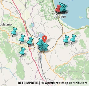 Mappa Via Rengone, 06061 Castiglione del lago PG, Italia (8.6065)