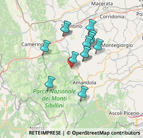 Mappa Contrada Grisciotti, 62028 Sarnano MC, Italia (11.77462)