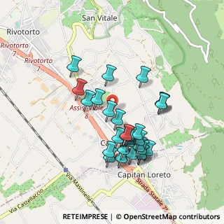 Mappa Via Sasso Rosso, 06081 Assisi PG, Italia (0.86207)