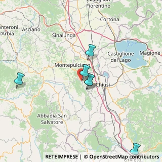 Mappa Strada di Sarteano, 53042 Chianciano Terme SI, Italia (37.64471)