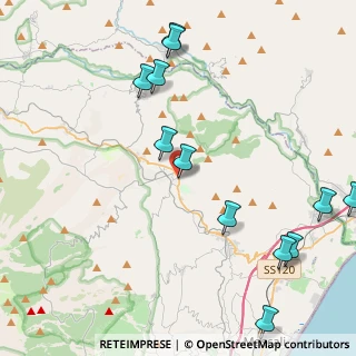 Mappa Via Pietro Scuderi, 95015 Linguaglossa CT, Italia (5.86083)