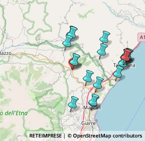 Mappa Via Pietro Scuderi, 95015 Linguaglossa CT, Italia (8.7465)
