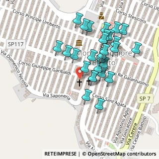 Mappa Via dalla Chiesa Carlo Alberto, 90020 Montemaggiore Belsito PA, Italia (0.12759)