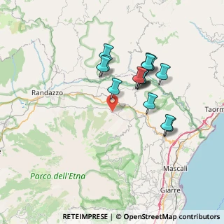 Mappa Strada Provinciale Etna Settentrionale o Quota Mille, 95012 Castiglione di Sicilia CT, Italia (7.07933)