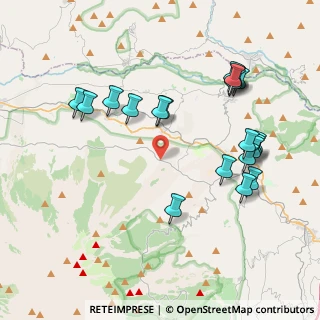 Mappa Strada Provinciale Etna Settentrionale o Quota Mille, 95012 Castiglione di Sicilia CT, Italia (4.809)