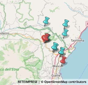 Mappa Via Francesco Messina, 95015 Linguaglossa CT, Italia (5.90909)