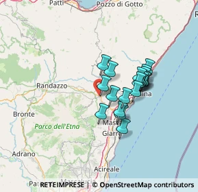 Mappa Via Francesco Messina, 95015 Linguaglossa CT, Italia (11.55053)