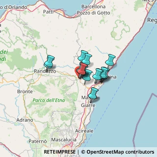 Mappa Via Benvicini, 95015 Linguaglossa CT, Italia (8.49941)