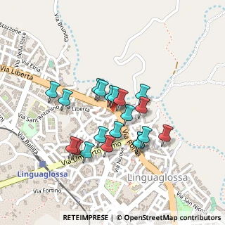 Mappa Via Sant'Egidio, 95015 Linguaglossa CT, Italia (0.2015)