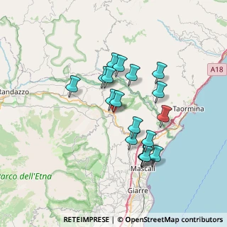 Mappa Via Sant'Egidio, 95015 Linguaglossa CT, Italia (6.85944)