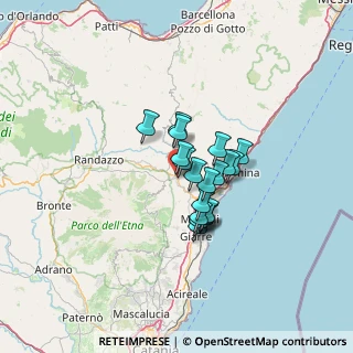 Mappa Via Sant'Egidio, 95015 Linguaglossa CT, Italia (9.52053)