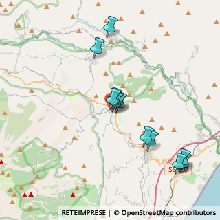 Mappa Via dei Cestai, 95015 Linguaglossa CT, Italia (3.885)