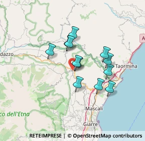 Mappa Via dei Cestai, 95015 Linguaglossa CT, Italia (5.98333)