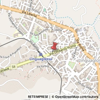 Mappa Via Del Riscatto, 1, 95015 Linguaglossa, Catania (Sicilia)