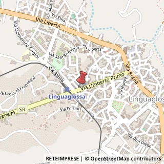 Mappa Via Umberto I, 104, 95015 Linguaglossa, Catania (Sicilia)