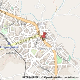 Mappa Via Roma, 116, 95015 Linguaglossa, Catania (Sicilia)