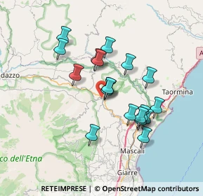 Mappa P.za A. Castrogiovanni, 95015 Linguaglossa CT, Italia (6.71947)