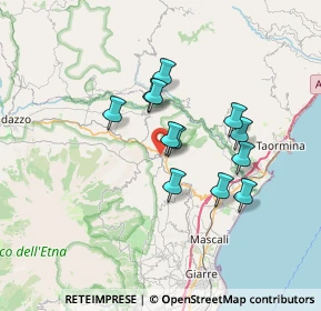 Mappa P.za A. Castrogiovanni, 95015 Linguaglossa CT, Italia (6.05667)