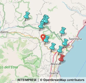 Mappa P.za A. Castrogiovanni, 95015 Linguaglossa CT, Italia (7.15273)