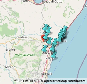 Mappa P.za A. Castrogiovanni, 95015 Linguaglossa CT, Italia (11.39316)