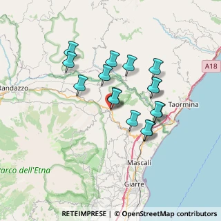 Mappa Via Umberto I, 95015 Linguaglossa CT, Italia (6.62375)