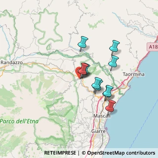 Mappa Via Mareneve, 95015 Linguaglossa CT, Italia (5.90091)