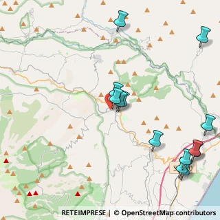 Mappa Via Mareneve, 95015 Linguaglossa CT, Italia (5.78077)