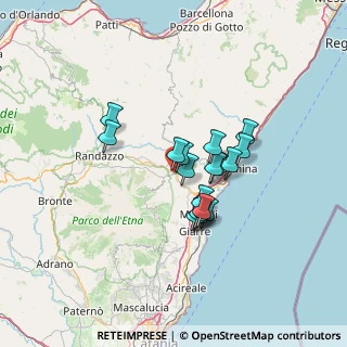 Mappa Via Mareneve, 95015 Linguaglossa CT, Italia (10.86412)