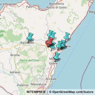 Mappa Via Mareneve, 95015 Linguaglossa CT, Italia (8.54)