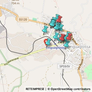 Mappa Via Mareneve, 95015 Linguaglossa CT, Italia (0.4475)